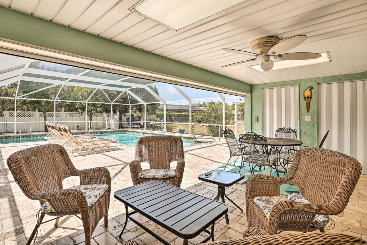 Colorful Cape Coral Retreat With Screened Lanai! Exteriér fotografie